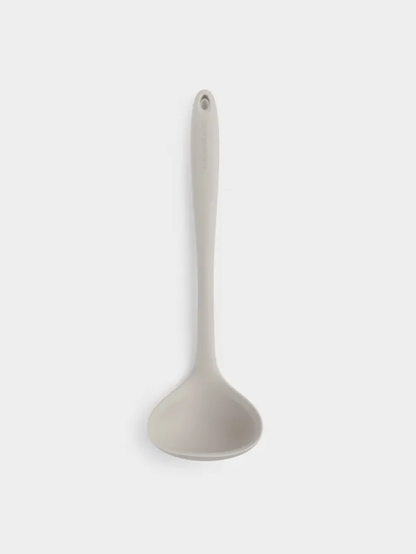 Ladle, 30 cm, silicone / nylon, beige, benefit, image-0
