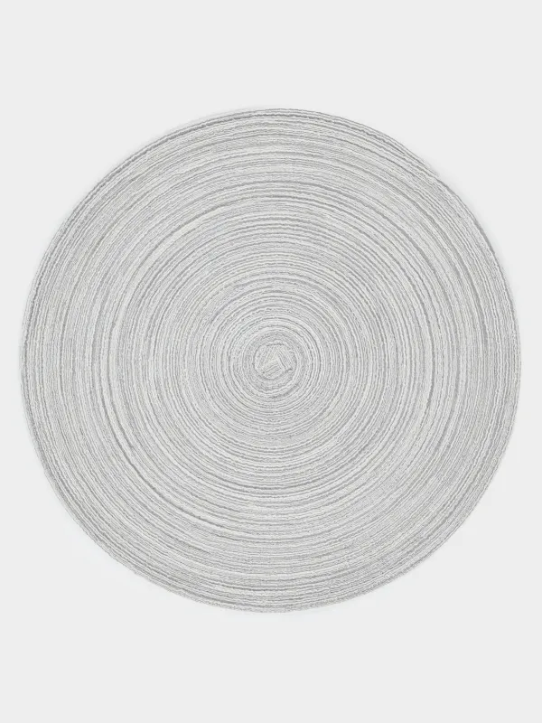 Placemat, 38 cm, polyester, round, sand-beige, Rotary, image-0