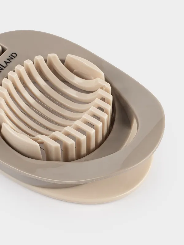 Egg slicer, 12 cm, steel / plastic, beige, Soft kitchen, image-3