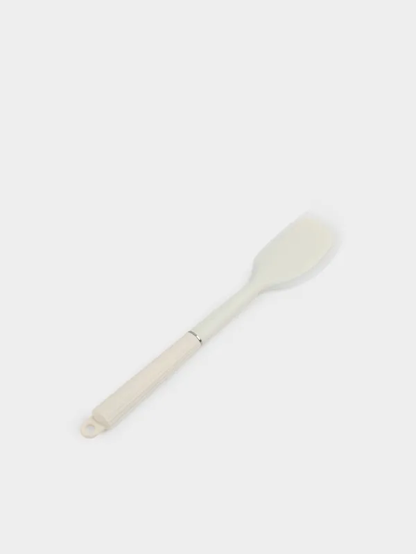 Spatula, 33 cm, silicone/nylon, milky, Milk kitchen, image-2