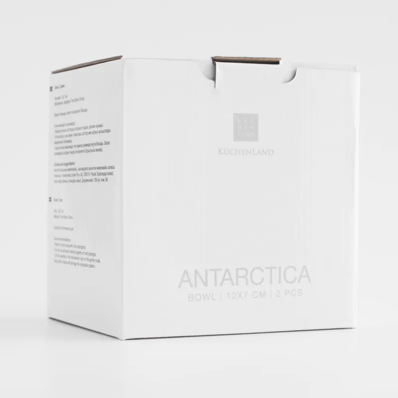Bowl, 12x7 cm, 2 pieces, porcelain F, Antarctica, image-6