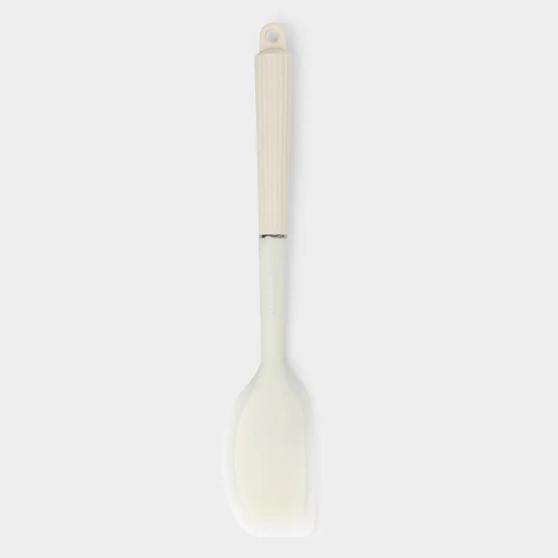 Spatula, 33 cm, silicone/nylon, milky, Milk kitchen