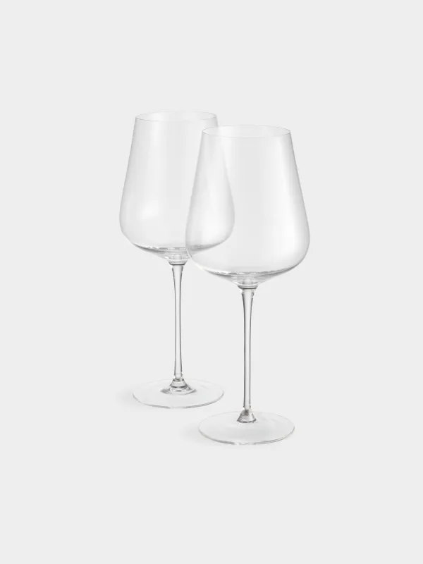 Drinking glass, 650 ml, 2 pcs, crystal glass, Ferentino, image-2