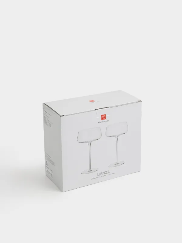 Drinking glass, 350 ml, 2 pcs, crystal glass, Lienza, image-4