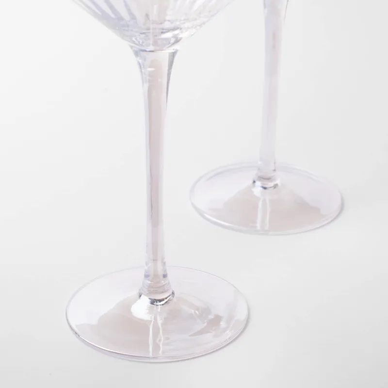 Drinking glass, 320 ml, 2 pcs, glass, mother-of-pearl, Lombardy polar, image-4