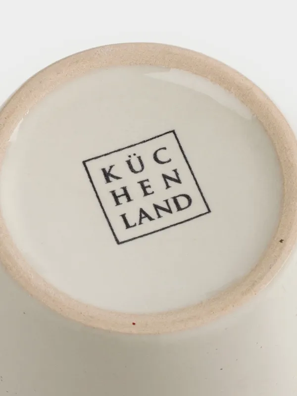 Mug, 400 ml, 2 pcs, ceramic, beige, speckled, Speckled, image-5