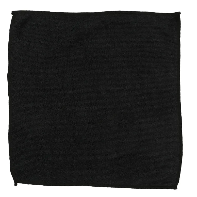 Universal rag, 30x30 cm, 2 pcs, microfiber, black/gray, Clean, image-1