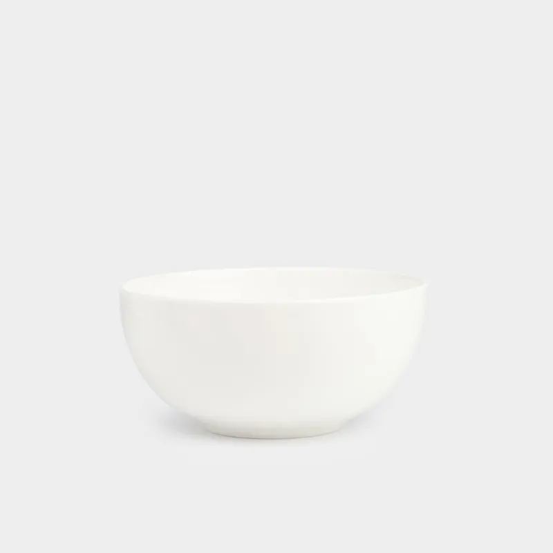 Salad bowl, 16x7 cm, 800 ml, porcelain F, white, Ideal white
