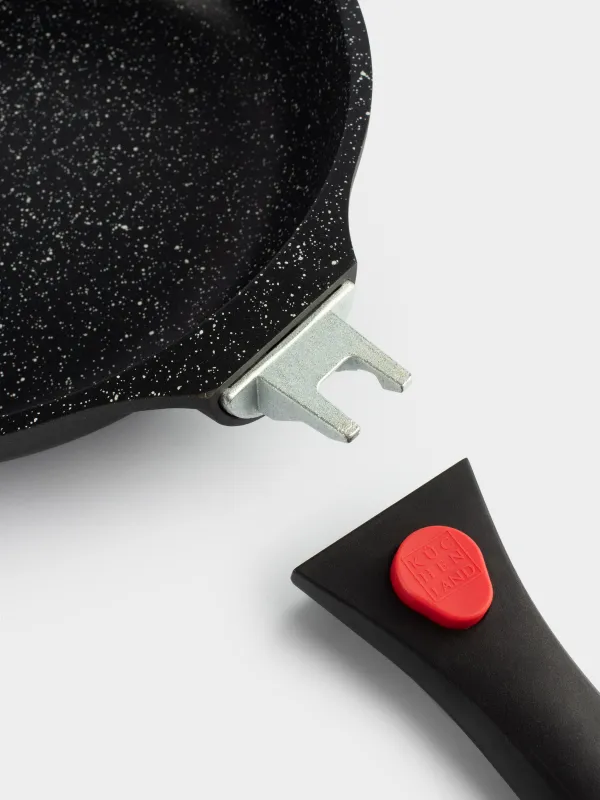 Frying pan, 24 cm, removable handle, coated, aluminum, Solution Red 2, image-6