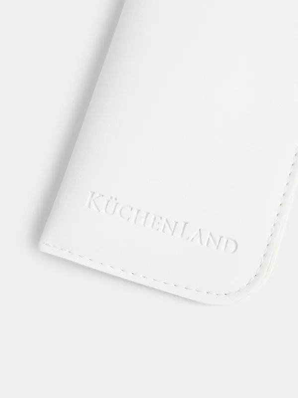Eyeglass case, 18x8 cm, polyurethane, white, Memo, image-1