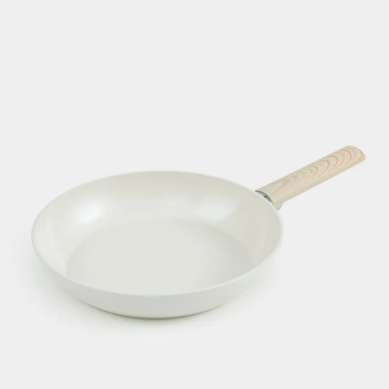 Frying pan, 24 cm, coated, aluminum, milky, Sentimentality