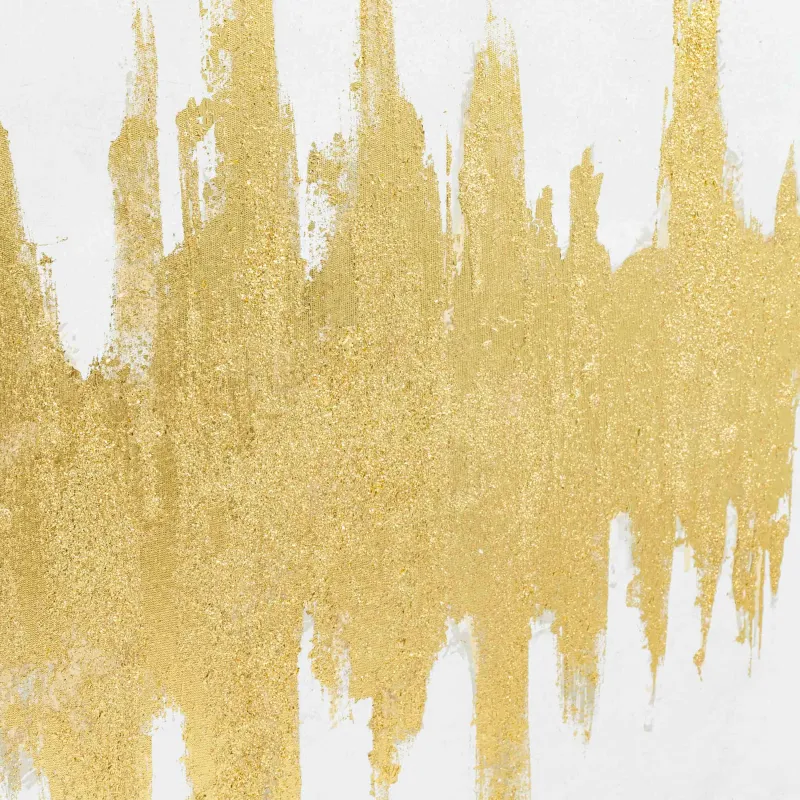 Framed painting, 120x80 cm, canvas, golden beige, Golden touches, Abstract, image-4