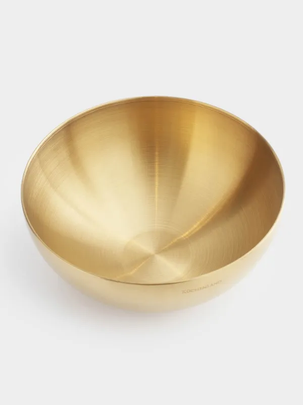 Bowl, 800 ml, steel, golden, Classic gold, image-2
