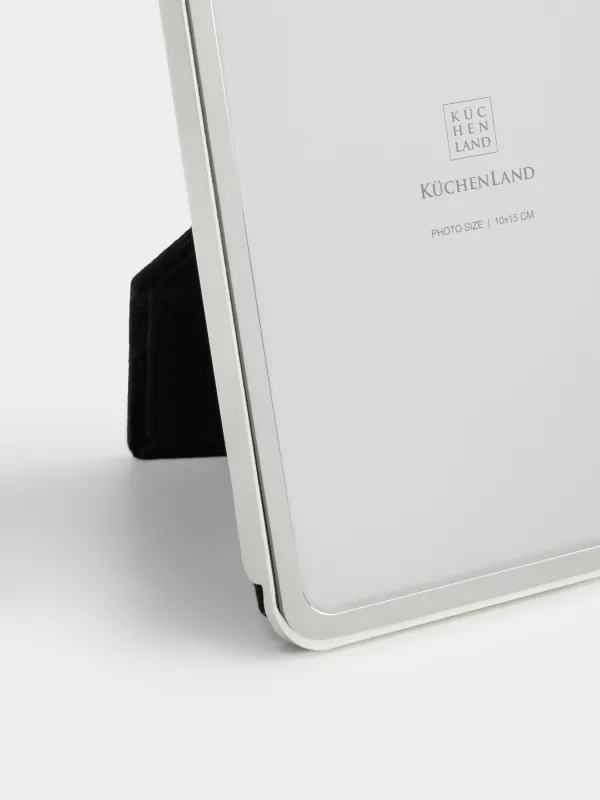 Photo frame, 11х16 cm, metal / glass, silver, Fantastic, image-2