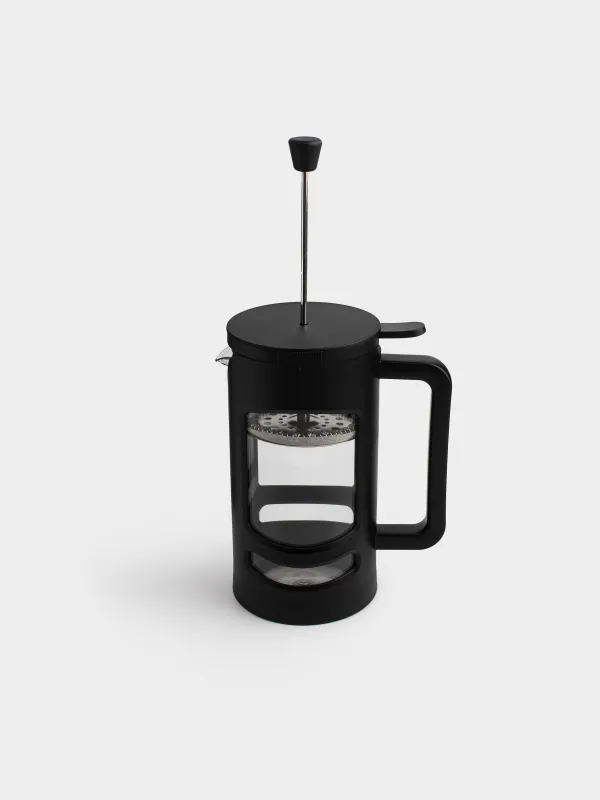 French press, 1 l, glass B / steel, beige, Detto, image-3