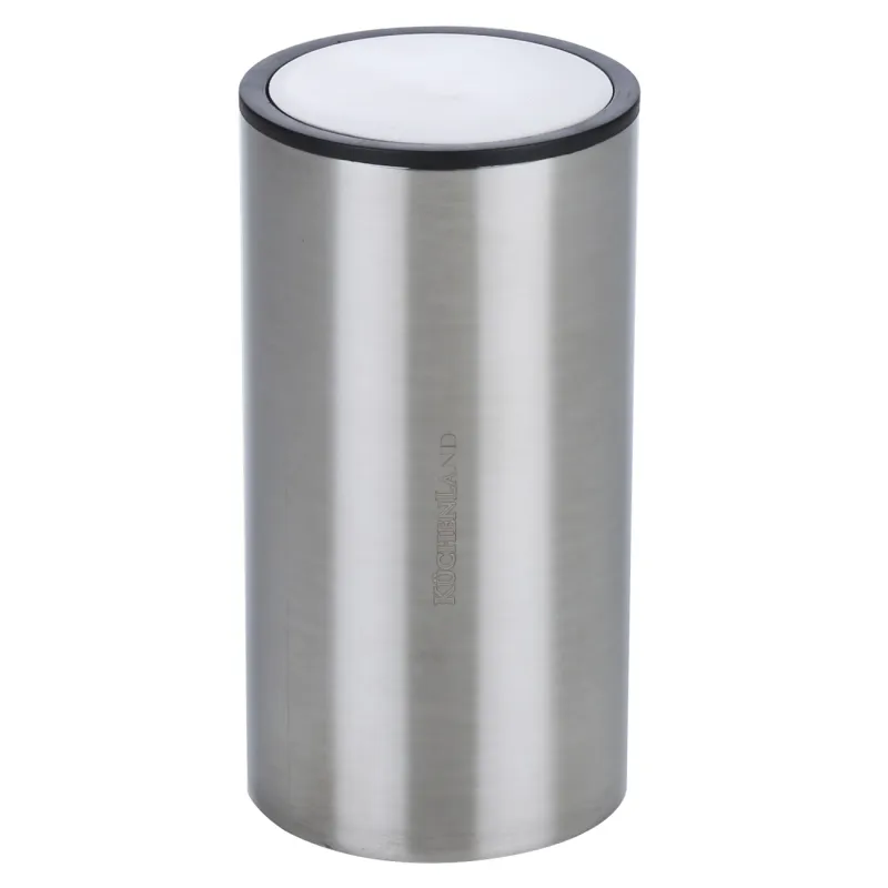Toothpick container, 10 cm, steel, Classic