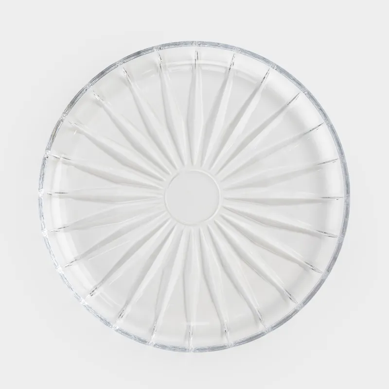 Dish, 31x3 cm, glass R, Glare