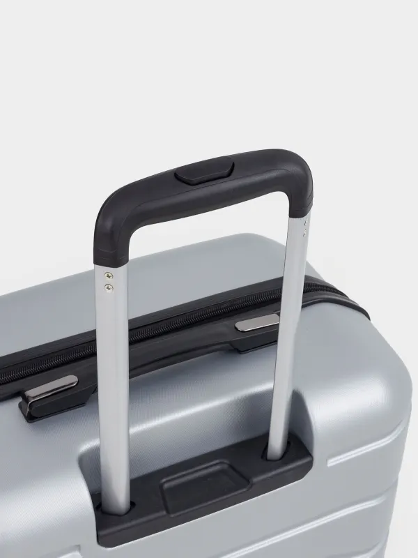 Suitcase M, 45x25x67 cm, 3,4 kg, with lock, plastic, graphite, Travel comfort, image-7