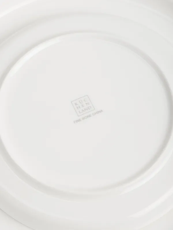 Dining set, 6 pers, 18 pr, porcelain F, white, Ideal white, image-7