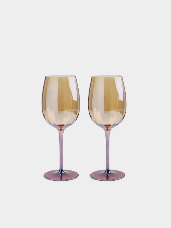 Drinking glass, 470 ml, 2 pcs, glass, amber brown, Filo R color, image-0