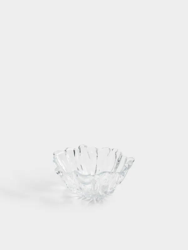 Salad bowl, 15x10 cm, 400 ml, glass R, Flower, Fleur, image-1
