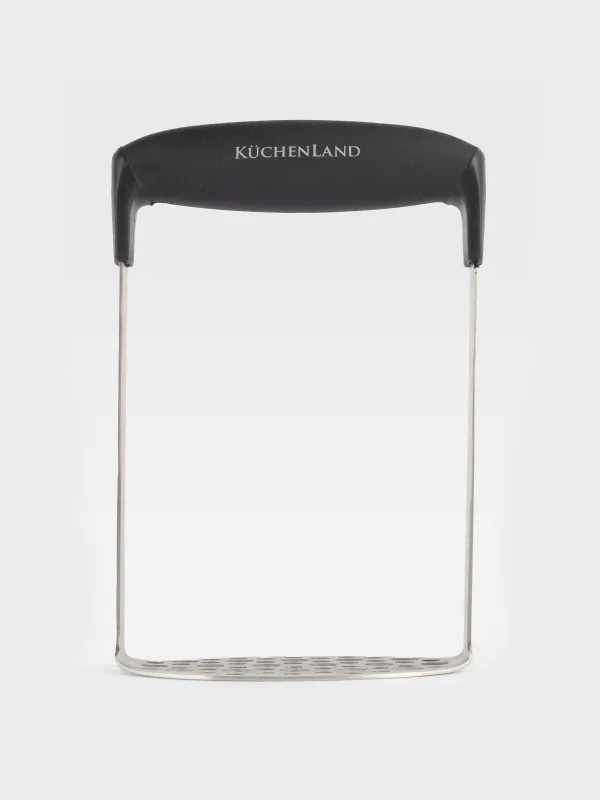 Puree press, 18 cm, steel / plastic, black, Classic, image-1