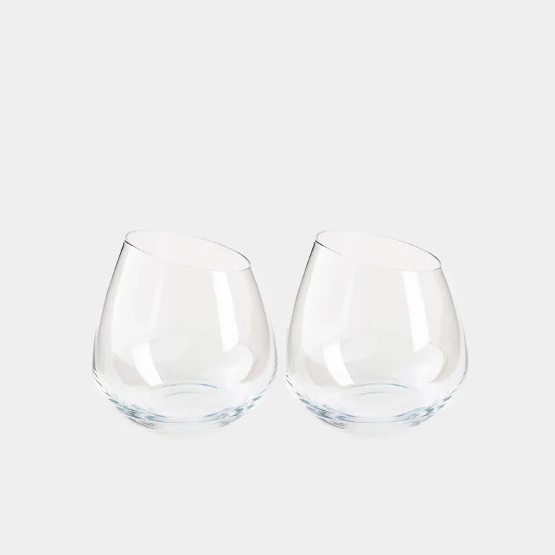 Glass, 11 cm, 400 ml, 2 pcs, glass, mother of pearl, Charm L polar