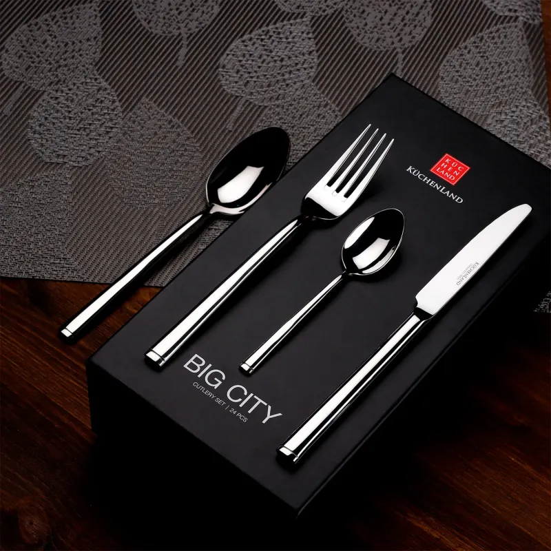 Kitchenware, 6 pers, 24 pr, stal, Madrid, image-1