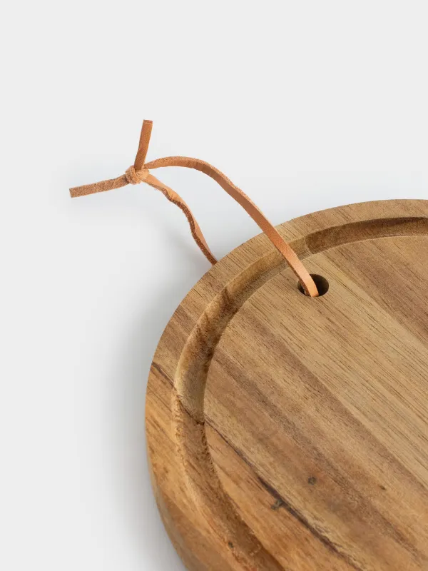 Cutting board, 30x18 cm, wood, Noble tree, image-5