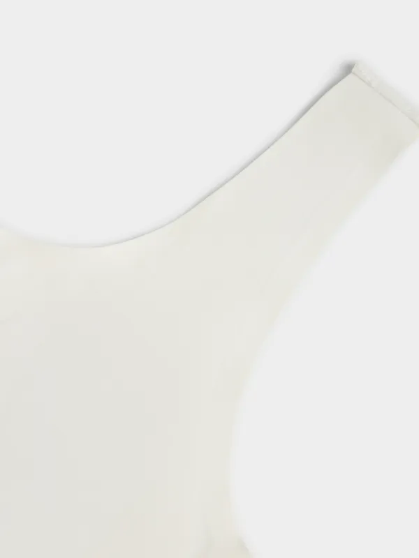 Bra-top, size S, nylon/spandex, milky, Kimberly, image-5