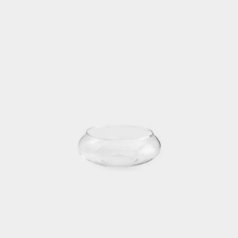 Bowl, 12x6 cm, glass, Clear