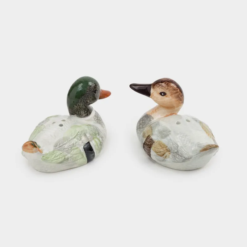 Salt and pepper set, 10 cm, ceramic, Duck, Duck, image-3