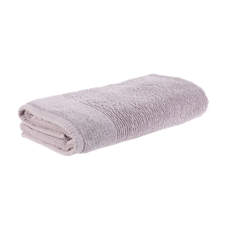 Towel, 50x90 cm, cotton, purple, Terry cotton, image-1