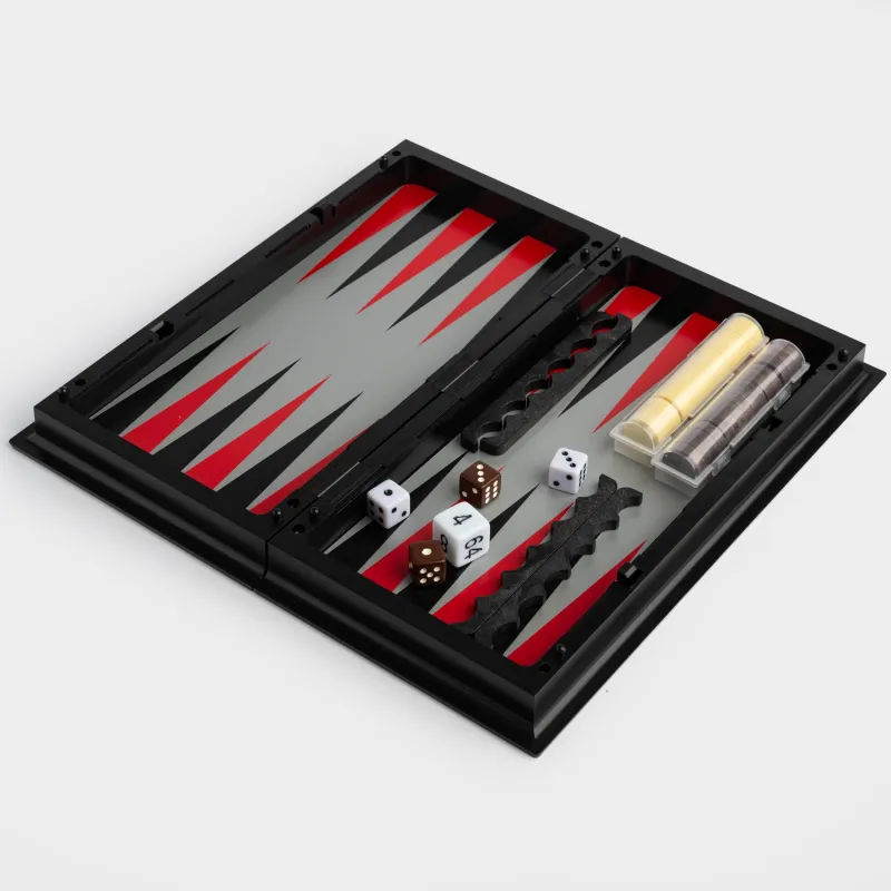 Board game, 25x25 cm, checkers/backgammon, road, plastic, Hobby light, image-7