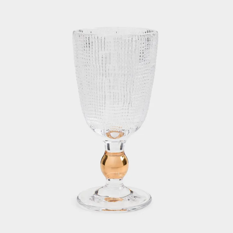 Wine glass, 260 ml, glass R, Grain gold