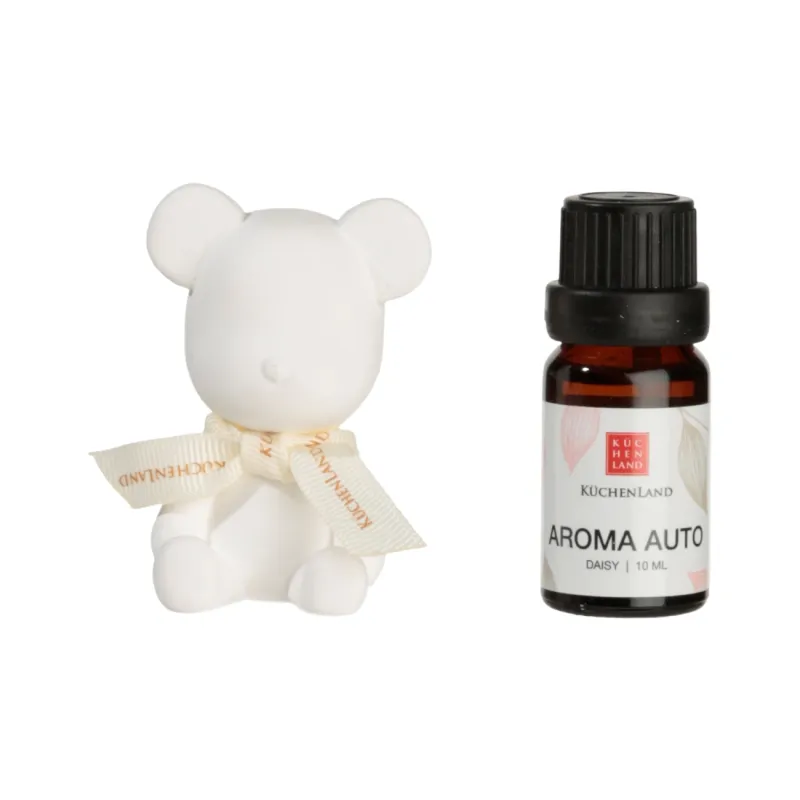 Aroma kit for cars, on the deflector, clay, Daisy, Auto, image-0