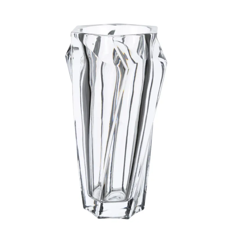 Flower vase, 24 cm, glass, Tulip, image-0