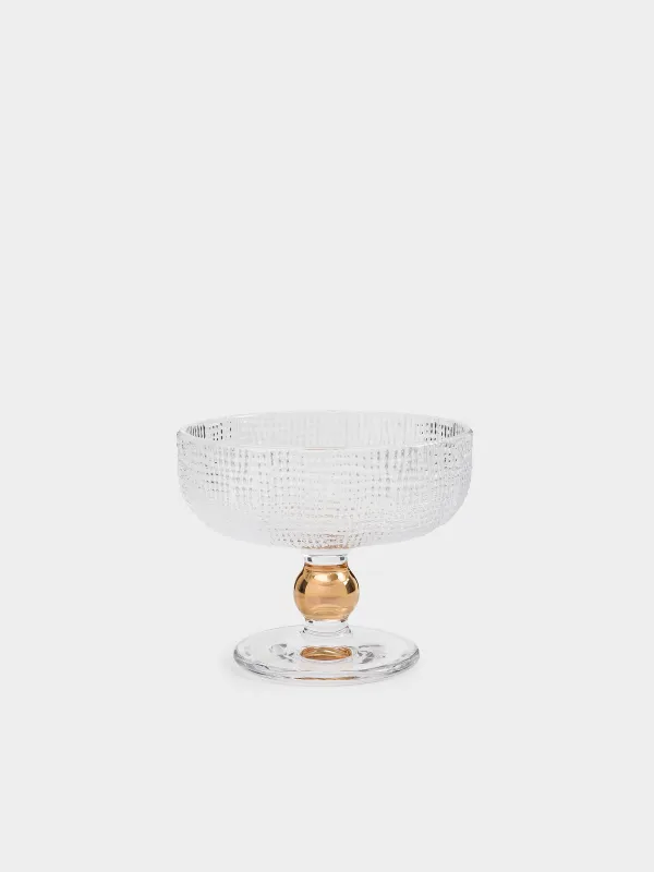 Cream bowl, 10 cm, 280 ml, glass R, Grain gold, image-0