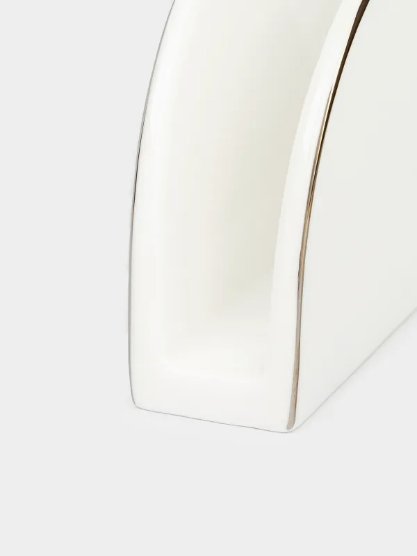 Napkin holder, 11 cm, porcelain F, Antarctica, image-3