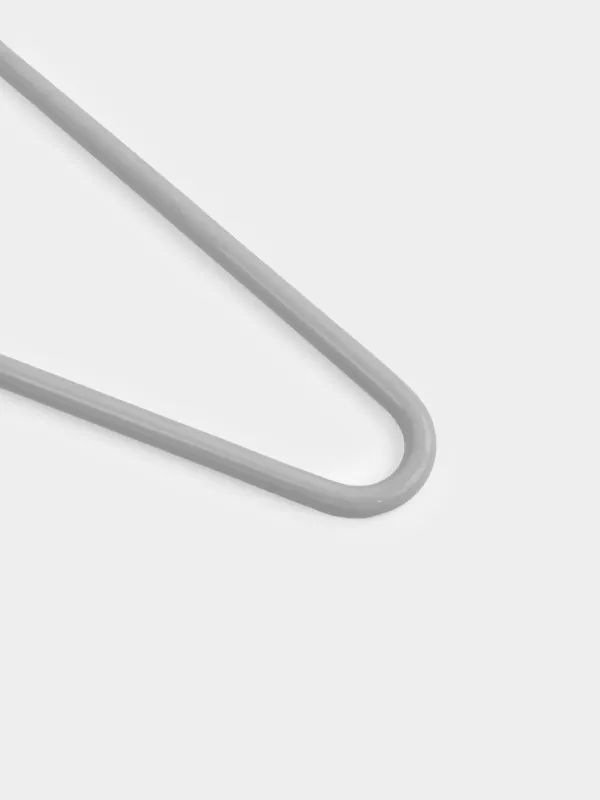 Hanger for trousers/skirts, 36 cm, 3 pcs, metal coated, gray, Colorful house, image-2