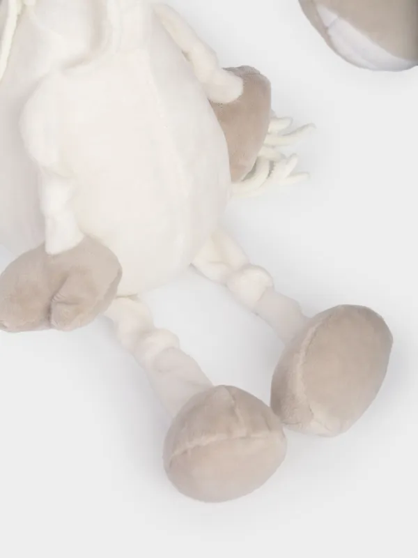 Toy, 45 cm, soft, polyester, white, Horse, Horse toy, image-7