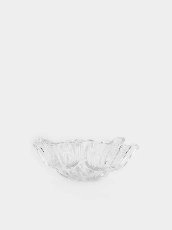 Salad bowl, 26x10 cm, 1,6 l, glass R, Flower, Fleur, image-3