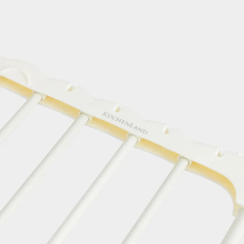 Floor-standing clothes dryer, 183x56 cm, sliding, metal, beige, Compact, image-1