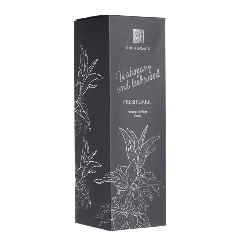 Aroma diffuser, 200 ml, Wahogany and teakwood, Fresh dark, image-1