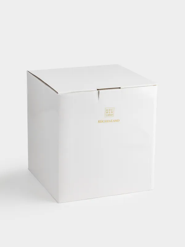 Fruit vase, 25x22 cm, on a leg, glass R, Glare, image-5