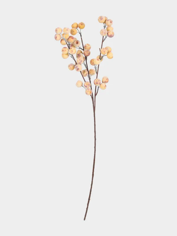 Decorative branch, 73 cm, plastic / foam, Small apples, Fruit decor, image-0