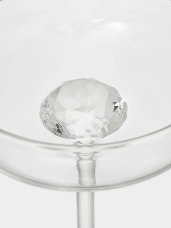 Drinking glass, 220 ml, glass B, Crystal, Crystal shape, image-2