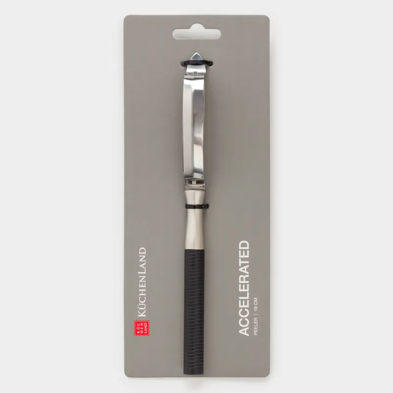 Vegetable peeler, 19 cm, metal / plastic, Accelerated, image-8