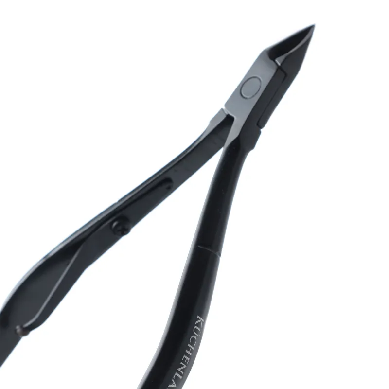 Manicure set, 4 items, steel, black, Manicure black, image-4