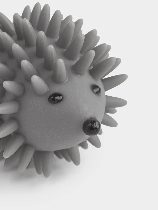 Washing ball, 9 cm, PVC, grey, Hedgehog, Washing ball, image-2